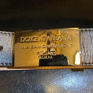 Dolce & Gabbana Accessories - Dolce & Gabbana Belt. Brown Leather. Size 34. Dolce & Gabbana Accessories - Dolce & Gabbana Belt. Brown Leather. Size 34.